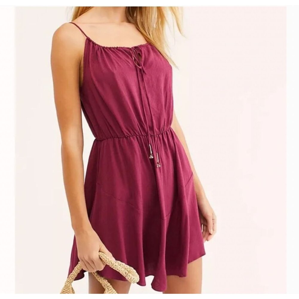 Intimately Free People Shake It Up Mini Dress S Casual Boho Summer Vacation Ligh